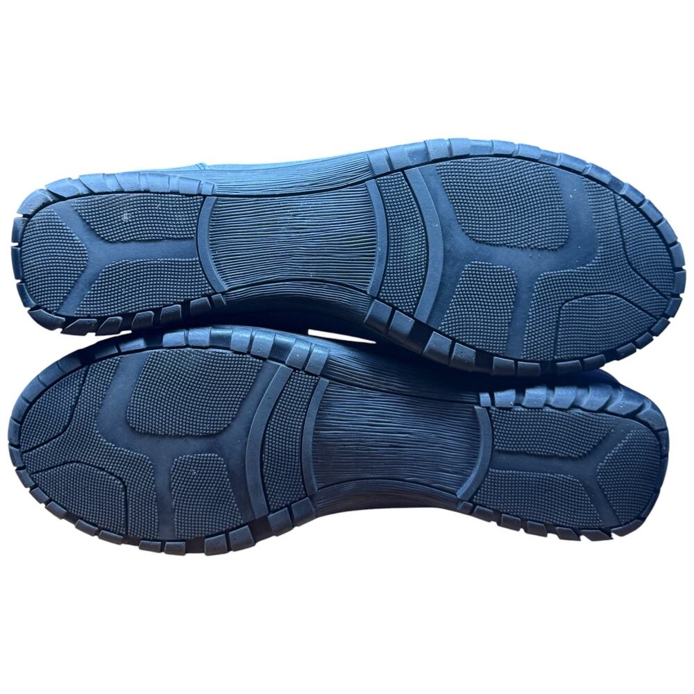 WHITE MOUNTAIN Judo Women's 10M Blue Slip On Comfort Shoes Button Detail Flats - Picture 8 of 11
